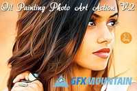 Oil Painting Photo Art Action V.2 358474
