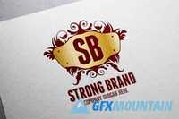 Strong Brand Logo Template 9705