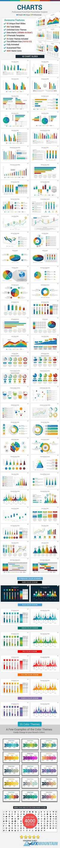 GraphicRiver - Data Charts PowerPoint Presentation Template 12522804