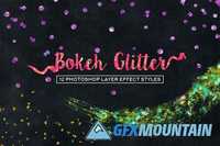 Bokeh Glitter Photoshop Layer Styles