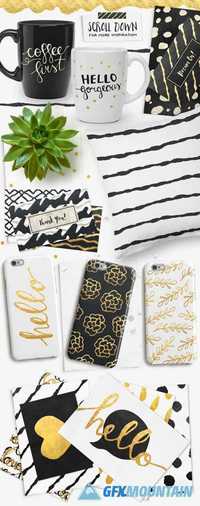 Gold Foil Styles + EXTRAS!