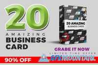 20 Business Card Bundle 373642