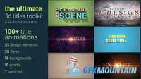 Videohive Ultimate 3D Titles Toolkit 12617556
