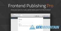 CodeCanyon - Frontend Publishing Pro v2.82 - 8517990