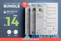 Clean Resume - MegaBundle Edition 380776