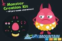 Monster Creation Kit with Large Pack 184154