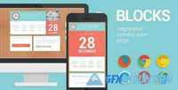 ThemeForest - Blocks v1.0 - Responsive Coming Soon page - 4792871