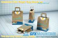 Shopping Paper Bag Mockup 385451