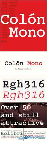 Colon Mono Font Family