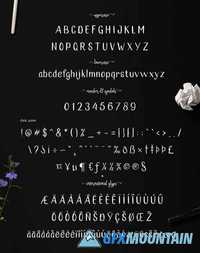 Vroffloow family Typeface