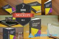 Book Cover PSD Mockups Vol. 1 386255