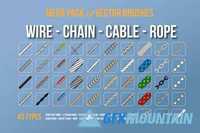 Wire/Chain/Cable/Rope Brushes 389180