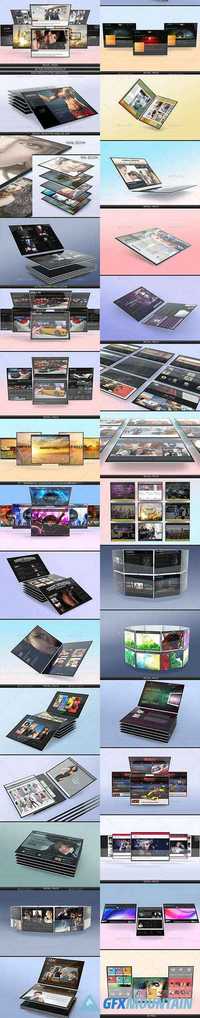 Graphicriver - 12923382 Screen Mockup Pack