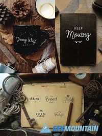 Rustic Brand - 5 Font Pack