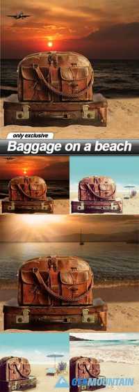 Baggage on a beach - 5 UHQ JPEG