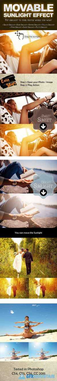 GraphicRiver - Movable Sunlight Effects Photoshop Actions 13222876
