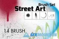 Street Art Brush Set 402985