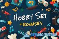 Hobby Icons + Bonus Illustrations 359008
