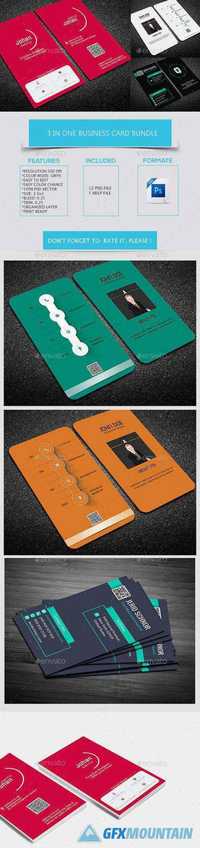 GraphicRiver - 3 in One Business Card Bundle 13225990
