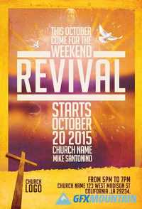 Church Revival Flyer Template