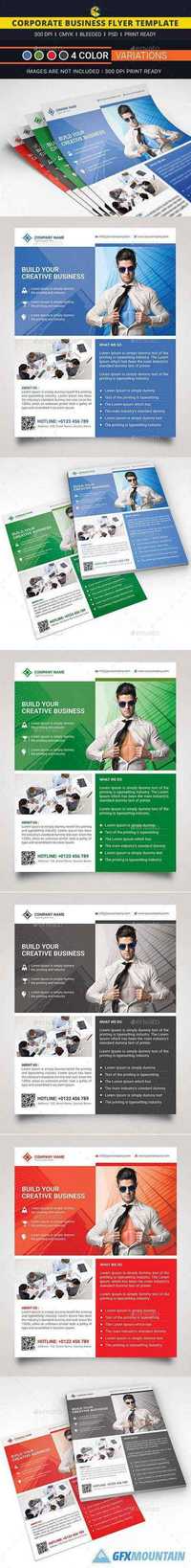 GraphicRiver - Corporate Business Flyer 12373643
