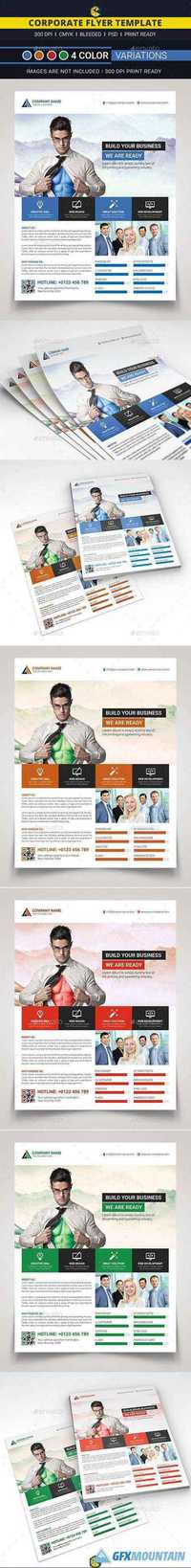 GraphicRiver - Corporate Business Flyer 12851579
