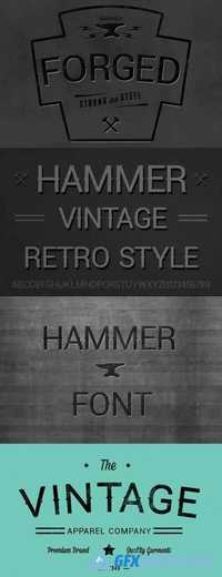 Hammer Font 366921