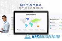 Network Powerpoint Template 412041