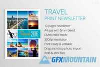 Travel Print Newsletter 412764