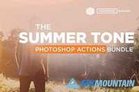 Summer Tone Photoshop Actions Bundle 373314