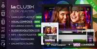 ThemeForest - Clubix v2.2.1 - Nightlife, Music & Events WordPress Theme - 6098535