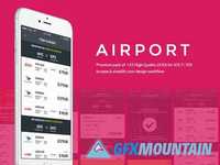 Airport iOS UI Kit - 411753