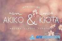 Akiko & Kiota Font