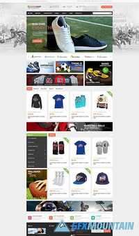 PavoThemes - Pav SportStore - Responsive OpenCart 1.5.6.x Theme For Online Sport