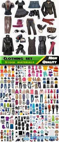 Sets of different clothing for children and adults - 25 HQ Jpg
