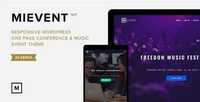 ThemeForest - MiEvent v1.0 - Responsive Event & Music WordPress Theme - 10136671