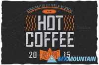 Hot Coffee Label