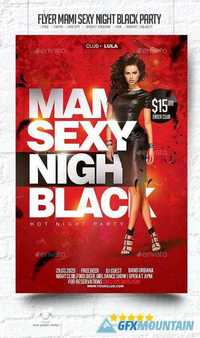 Flyer Mami Sexy Night Black Party 10202325