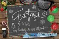 Fantasia Monoline Calligraphy +Bonus