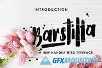 Barstilla Handpainted Typeface