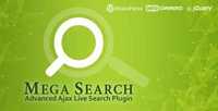 CodeCanyon - Mega Search v1.1 - Advanced Live Ajax Search Plugin - 12504044
