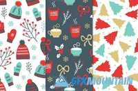 12 Christmas Seamless Patterns - 430290