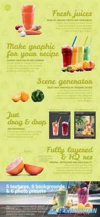 Organic Juice Maker Scene Generator - 425893