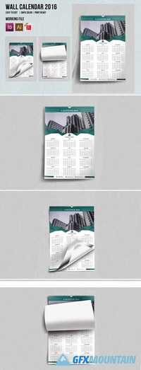Wall Calendar 2016-V03 430138