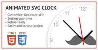 CodeCanyon - Animated SVG clock v1.0 - 13541567