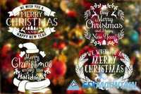 12 New Year/Christmas Labels&Badges 426975