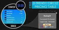 CodeCanyon - CSS3 Zi-Trendy Cirlce Pricing Tables v1.0 + Paypal Popu - 4977610