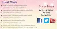 CodeCanyon - Social Ninja v1.3 - Facebook Twitter Youtube Campaigner - 13345502