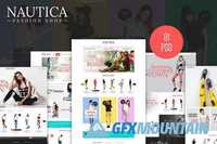 Nautica - Fashion eCommerce PSD 441734