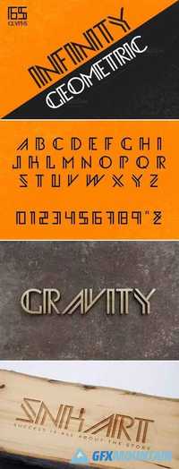 Infinity Geometric Font 440066